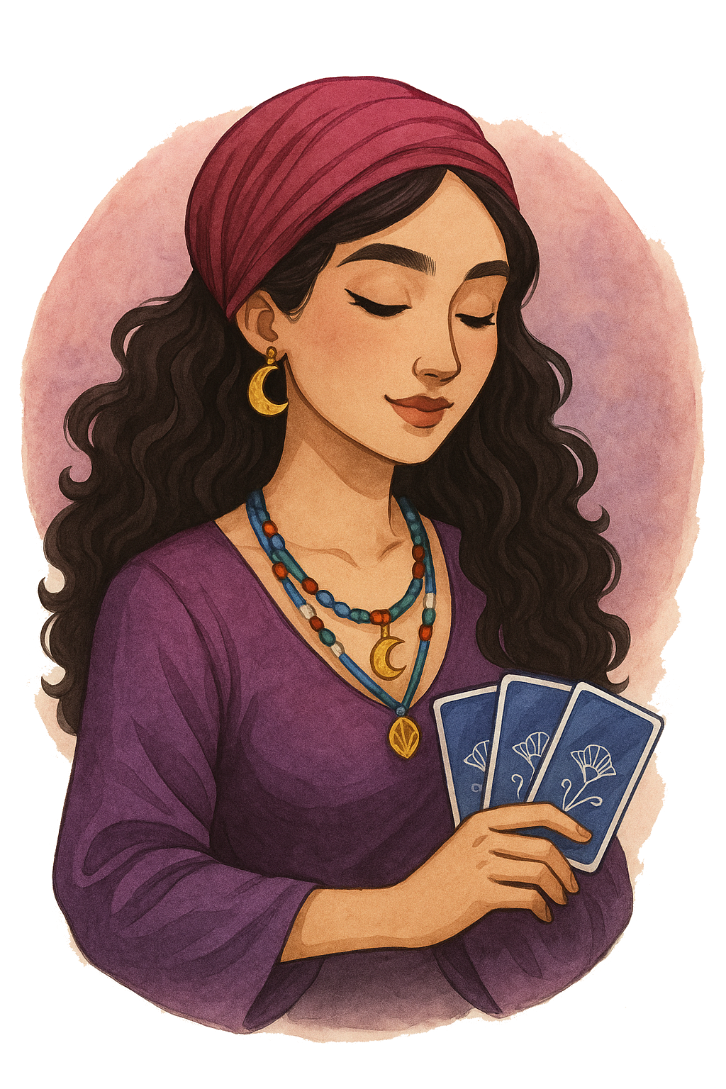 Maya Astróloga Ilustração